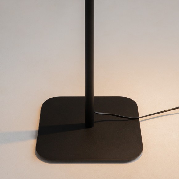 Торшер с абажуром Maytoni Z001FL-L3W-1B Farel под лампу 1xE27 60W