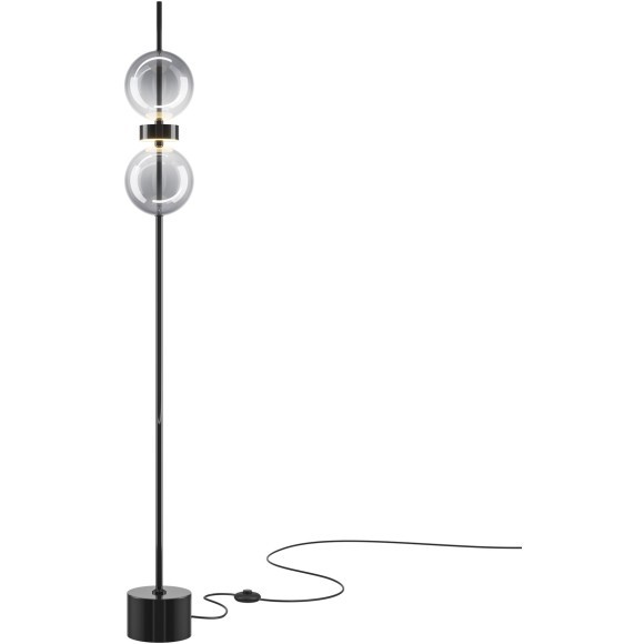 MOD478FL-L15B3K Напольный светильник (торшер) светодиодный Maytoni Double Moon 3000К 1600Лм CRI80 120°