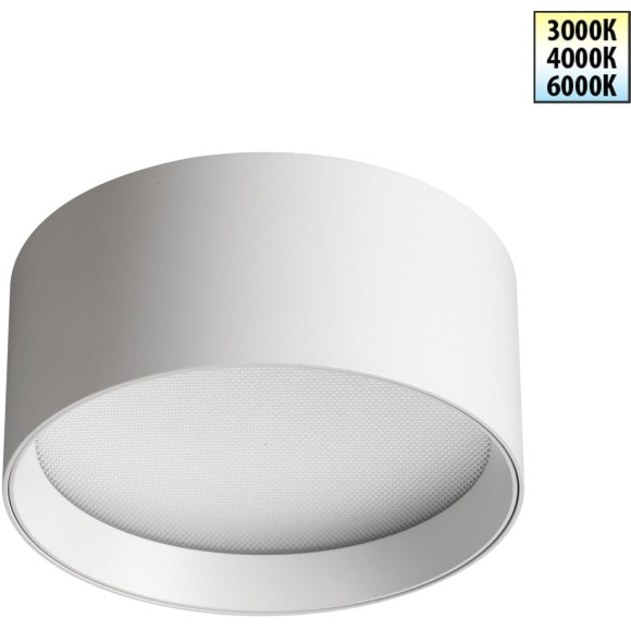 Светильник накладной светодиодный с переключ. цв. температуры IP20 LED 18W 220-240V 3000К\4000К\6000К ORBIS 359596