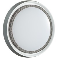 7644/ELN Серый круглый настенно-потолочный 52см светильник с перекл. цветовой температуры на драйвере 76Вт 7105Лм 3000;4000;6000К CRI80 IP43 CCT SONEX RAHIG