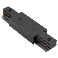 Прямой соединитель для накладных однофазных шинопроводов Denkirs TR1008-BK