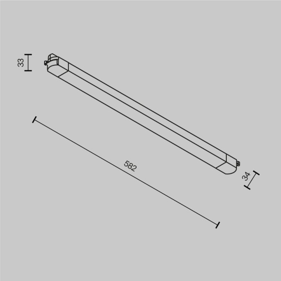 Трековый светильник Technical TR000-1-24W4K-B_1 Трековый светильник Technical TR000-1-24W4K-B_1