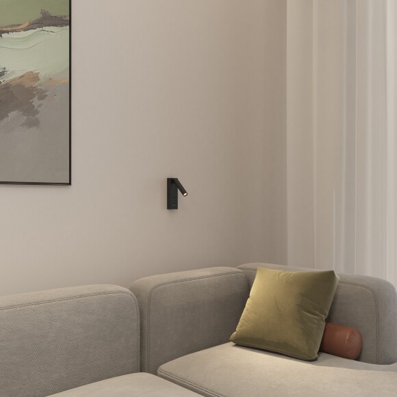 Светильник настенный с USB портом и usb type-c DK5090-BK Denkirs CHARGELUX, USB-A 3Вт, 3000К