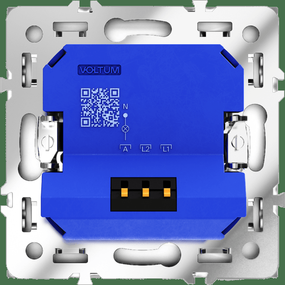 VLS070302 Диммер (светорегулятор) поворотно-нажимной 600 Ватт, белого матового цвета VOLTUM S70 (белый матовый) VLS070302 Диммер (светорегулятор) поворотно-нажимной 600 Ватт, белого матового цвета VOLTUM S70 (белый матовый)