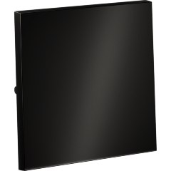 VLSM000112 Клавиша металлическая для выключателя и переключателя одноклавишного антрацитового цвета VOLTUM S70 Metal (антрацит)