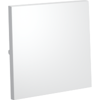 VLS000102 Клавиша для выключателя и переключателя одноклавишного белого матового цвета VOLTUM S70 (белый матовый)