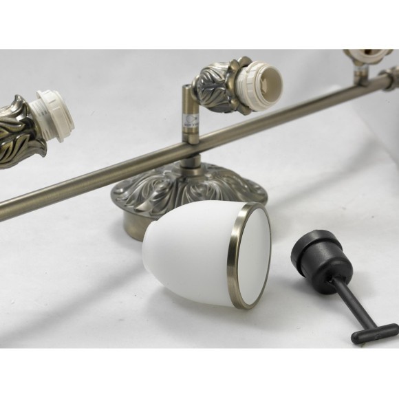 Спот потолочный Lussole GRLSL-7301-03 FURLO IP21 под лампы 3xE14 18W