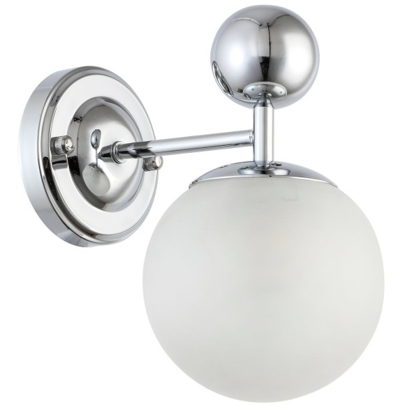 SLE106101-01 Светильник настенный Хром/Белый E27 1*60W PECHIO