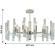 Потолочная люстра Supreme 2539-8P