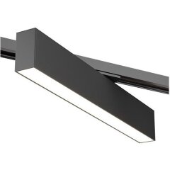 Однофазный двужильный светодиодный трековый светильник Denkirs DK6430-BK SOLID Hals 3000К 780Лм CRI90+ 120° 10Вт