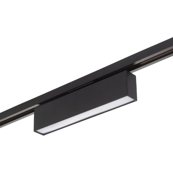 Однофазный двужильный светодиодный трековый светильник Denkirs DK6430-BK SOLID Hals 3000К 780Лм CRI90+ 120° 10Вт