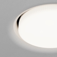 Maytoni DL019-GX53-B Встраиваемый безрамочный светильник в натяжной потолок с черным кольцом, под лампу GX53 