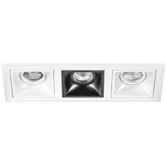 Встраиваемый светильник Lightstar D536060706 Domino под лампы 3xGU5.3 150W