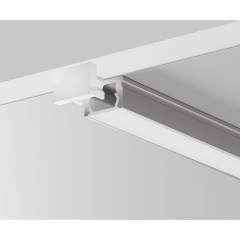 Maytoni ALM-1007-S-2M 631001 Накладной 2м алюминиевый профиль с шириной световой линии 7,8 мм (для лент до 6 мм шириной)