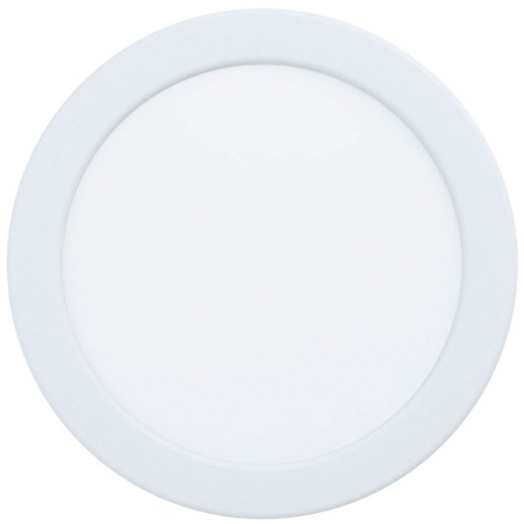 99203 Светодиодный встраиваемый светильник FUEVA 5, 11W (LED), ?166, ET26, IP44, 1350lm, 3000K, сталь, белый