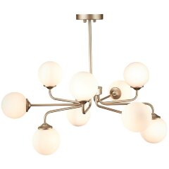 SLE106203-09 Светильник подвесной ST-Luce Золотистый/Белый G9 LED 9*5W REDJINO