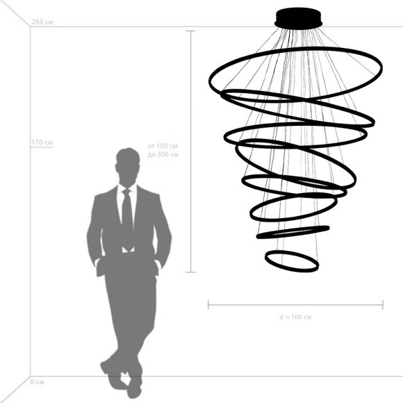 Люстра подвесная Rotonda Lightstar 736483