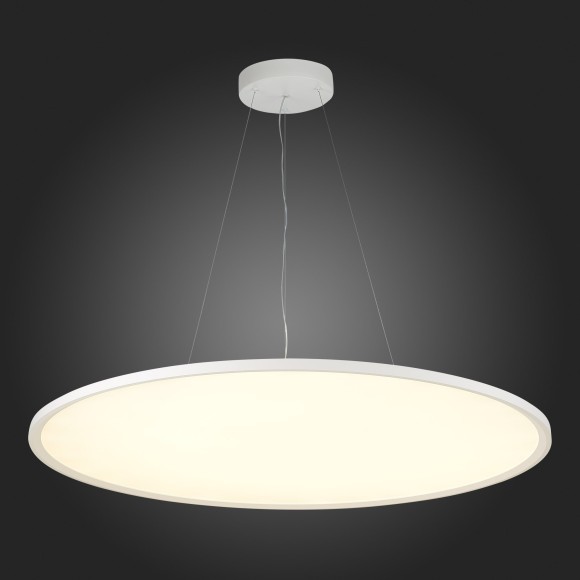 ST602.543.96 Светильник подвесной Белый LED 1*96W 4000K 8 640Lm Ra80 120 IP20 D1 000xH35 185-265V Подвесные светильники ST602.543.96 Светильник подвесной Белый LED 1*96W 4000K 8 640Lm Ra80 120 IP20 D1 000xH35 185-265V Подвесные светильники