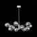 SL1500.103.12 Светильник подвесной ST-Luce Хром/Дымчатый E14 12*40W FOVIA
