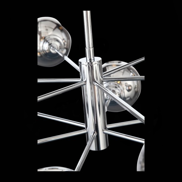 SL1500.103.12 Светильник подвесной ST-Luce Хром/Дымчатый E14 12*40W FOVIA SL1500.103.12 Светильник подвесной ST-Luce Хром/Дымчатый E14 12*40W FOVIA