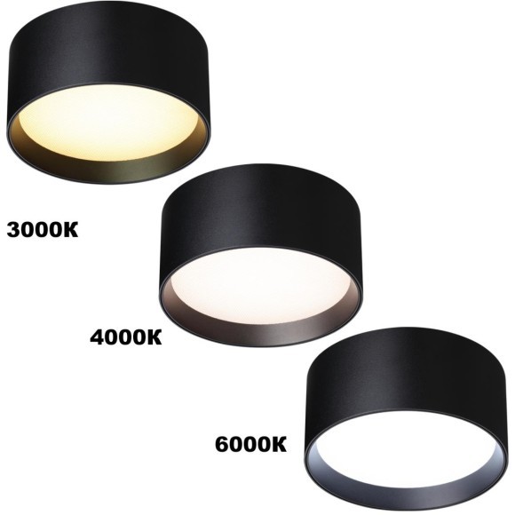 Светильник накладной светодиодный с переключ. цв. температуры IP20 LED 18W 220-240V 3000К\4000К\6000К ORBIS 359597