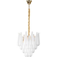 Люстра подвесная 8х6W(led) Е14, золото Retro II Lightstar 799082