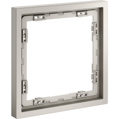 VLS100103 Рамка пластиковая для электрических изделий цвета кашемир VOLTUM серии S70 на 1 пост (кашемир)