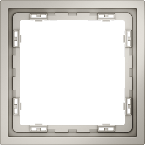 VLS100103 Рамка пластиковая для электрических изделий цвета кашемир VOLTUM серии S70 на 1 пост (кашемир)