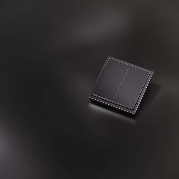 VLSM000312 Клавиши металлические для выключателя и переключателя двухклавишного антрацитового цвета VOLTUM S70 Metal (антрацит) VLSM000312 Клавиши металлические для выключателя и переключателя двухклавишного антрацитового цвета VOLTUM S70 Metal (антрацит)