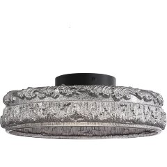 SL6143.412.01 Светильник потолочный ST-Luce черный/дымчатый LED 1*15W 4000K ANTIKE