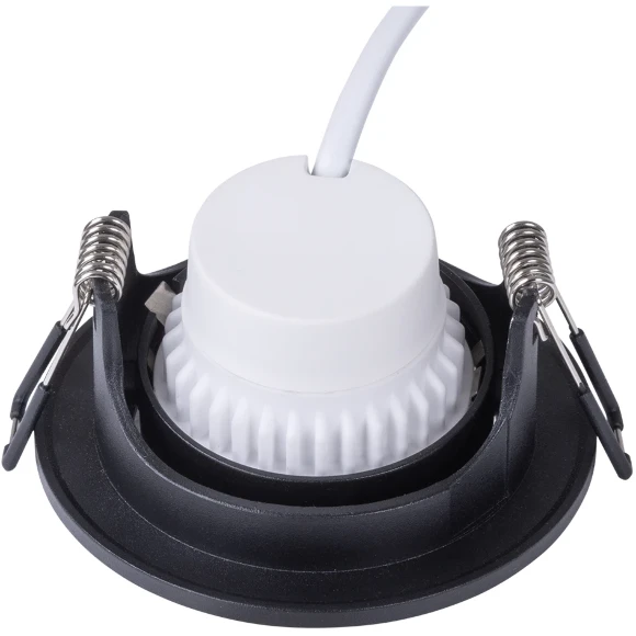 Точечный встраиваемый светильник Arte Lamp FUJI A2865PL-1BK