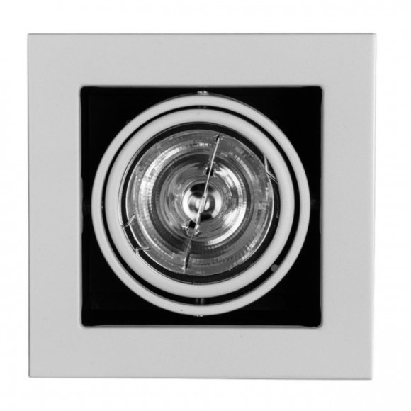 Встраиваемый светильник Arte Lamp A5930PL-1WH CARDANI MEDIO под лампу 1xG53 50W