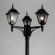 Уличный столб Arte Lamp BREMEN A1017PA-3BK