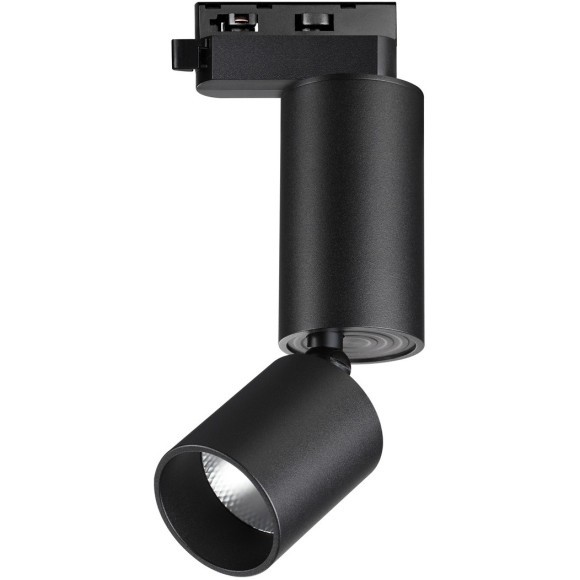 Трехжильный однофазный трековый светодиодный светильник Novotech Tubo 359321 1100лм 10Вт