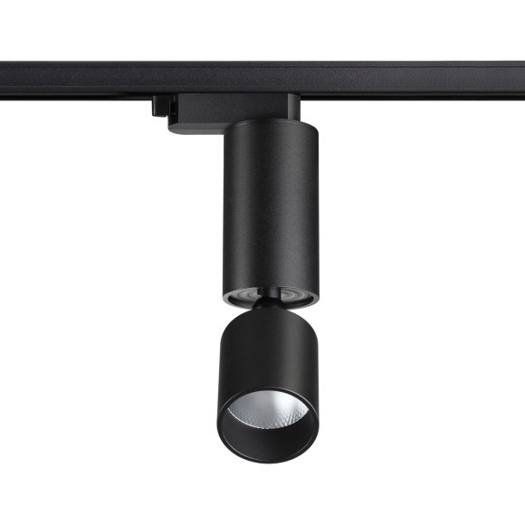 Трехжильный однофазный трековый светодиодный светильник Novotech Tubo 359321 1100лм 10Вт