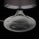 SL974.404.01 Прикроватная лампа ST-Luce Хром, Дымчатый/Черный, Белый E27 1*60W AMPOLLA