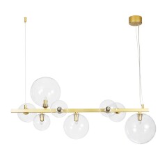 Подвесной светильник линейный Arte Lamp A7790SP-8GO VINCENT под лампы 8xG9 40W