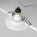 Гипсовый светильник под покраску Maytoni DL004-1-01-W Gyps Modern под лампу 1xGU10 35W