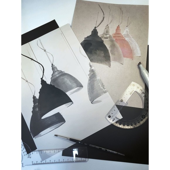 Подвесной светильник с 1 плафоном Maytoni P534PL-01B Bellevue под лампу 1xE27 60W