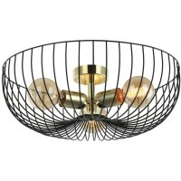 Люстра потолочная Lussole GRLSP-8251 BROOKS IP21 под лампы 3xE27 30W