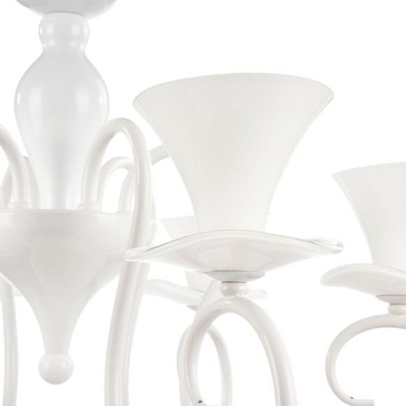 Люстра подвесная Freya FR2001-PL-06-W Fabre под лампы 6xE14 40W