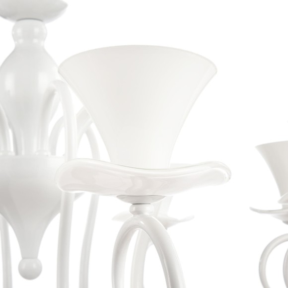 Люстра подвесная Freya FR2001-PL-06-W Fabre под лампы 6xE14 40W