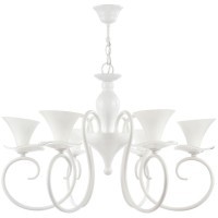 Люстра подвесная Freya FR2001-PL-06-W Fabre под лампы 6xE14 40W