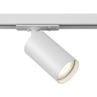 ST369.506.01 Однофазный двужильный спот белого матового цвета под лампу GU10 1*50W ST Luce BASE