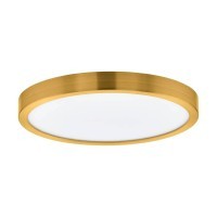 900182 FUEVA FUEVA 5 Светодиодный настенно-потолочный светильник 20.5Вт 2400Лм 3000К сталь латунь