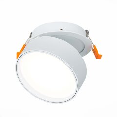 ST651.548.14 Встраиваемый поворотный светильник Белый LED 1*14W 4000K 1 100Lm Ra90 120° IP20 D105xH Встраиваемые светильники