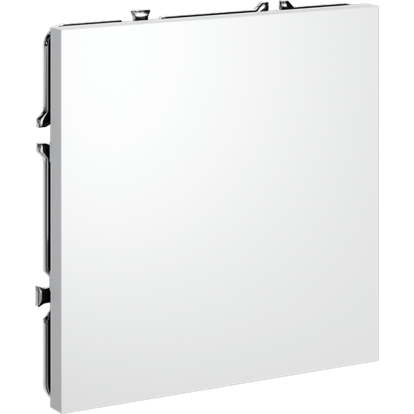 VLS080102 Заглушка для рамки для закрытия розетки матового цвета VOLTUM S70 (белый матовый)