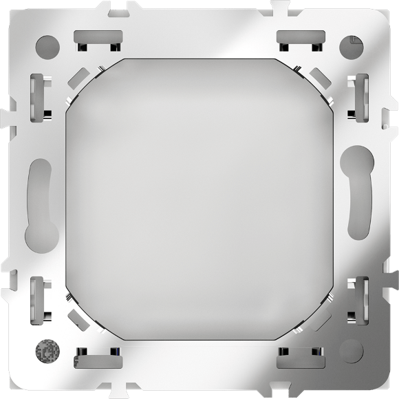 VLS080102 Заглушка для рамки для закрытия розетки матового цвета VOLTUM S70 (белый матовый)