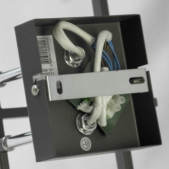 Люстра потолочная Lussole GRLSL-9007-04 COSTANZO IP21 под лампы 4xE14 24W Люстра потолочная Lussole GRLSL-9007-04 COSTANZO IP21 под лампы 4xE14 24W