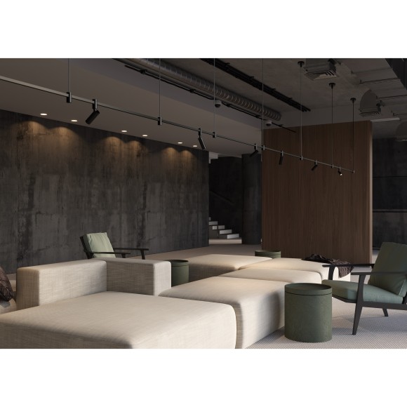 Магнитный трековый светильник Maytoni Flarity TR144-1-5W3K-W-B 3000K 200лм 5Вт